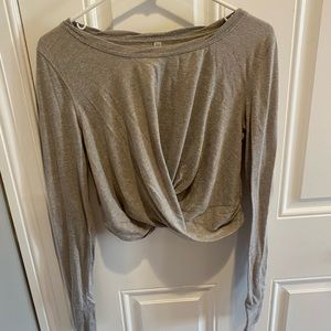 Free People yoga long sleeve shirt